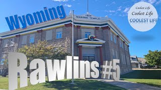 Masonic  Rawlins Lodge 5  Rawlins Wyoming  About to close Beautiful 1908 Building [upl. by Gniliem272]