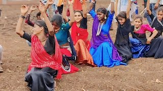 Timli Dance Adivasi girls videoArjun R meda टाइगर बोम song video अर्जुन आर मेडा विडियो बाराती डांस [upl. by Kyl]