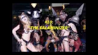 Top 10 Best Gwar Songs [upl. by Airrat]