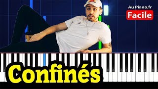 JOYCA  CONFINÉS  Musique Piano Cover Tutorial Instrumental Paroles [upl. by Oicneconi411]