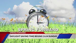 Daylight savings time begins 2 am Sunday [upl. by Nivat]