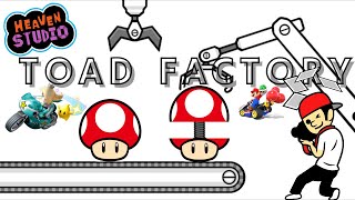 Rhythm Heaven Custom Remix Toad Factory from Mario Kart Wii [upl. by Ludewig]