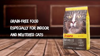 Josera Naturelle  Grainfree food for indoor and neutered cats [upl. by Teresa]