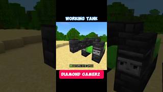 Minecraft Working Tank shorts [upl. by Tikna475]