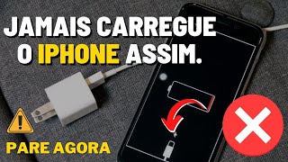 COMO CARREGAR O IPHONE DE MANEIRA CORRETA [upl. by Hutner]