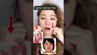 ANTIAGING FACE LIFTING EXERCISES For Jowls amp Laugh Lines Nasolabial Fold  Firm Neck amp Jawline [upl. by Eahsel]