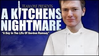 A KITCHENS NIGHTMARE A Day In The Life Of Gordon Ramsay [upl. by Osrit]