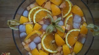 Exotische Sommerbowle alkoholfrei  Rezept und Anleitung [upl. by Zenas]