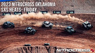 2023 Nitrocross Oklahoma  SxS Heats  Friday [upl. by Htims]