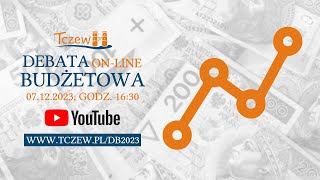 🔴NA ŻYWO Tczew  Debata budżetowa 07122023  UM Tczew [upl. by Monarski896]