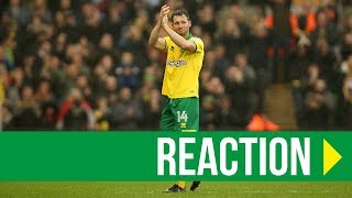 Norwich City 21 Leeds Wes Hoolahan Reaction [upl. by Koralle]