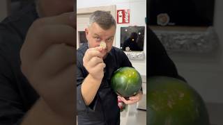 Thanks for inspiration ​⁠5MinuteRecipesOfficial Hack Can You Cut a Watermelon with a Coin 🍉😂 [upl. by Nanaj]