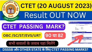 CTET 2023 RESULT DECLARED  CTET PASSING MARKS  CTET 2023 RESULT OUT  CTET RESULT UPDATE [upl. by Erait939]