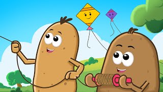 Aloo Kachaloo Beta Kahan Gaye The  आलू कचालू बेटा amp more Hindi Rhyme  Kindergarten  JingleToons [upl. by Henka]