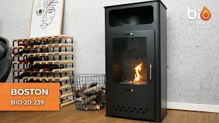 Freestanding Bioethanol Stove  Boston [upl. by Oile264]