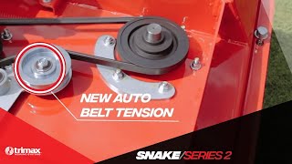 NEW Snake S2 Auto Belt Tensioning easily retrofit to the Snake S1 [upl. by Taka91]