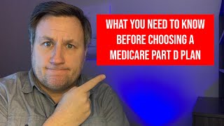 What You NEED to Know Before Choosing a Medicare Part D Plan [upl. by Anirroc]