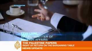 The Palestine Papers Refugees right of return on bargaining table [upl. by Jakoba129]