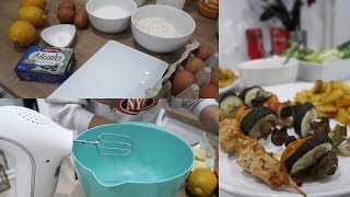 PIECZONE ZIEMNIAKI ZAPIEKANKI I CIASTO CYTRYNOWE  FOOD VLOG 3 [upl. by Lynd]