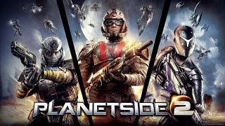 Planetside 2 Gameplay  Running on a PS4  E3 2014 [upl. by Asus]