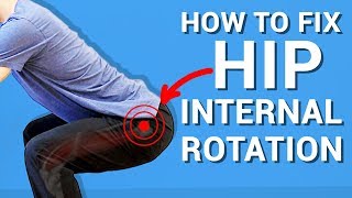 HIP INTERNAL ROTATION 3 BEST EXERCISES 2020 [upl. by Phil]