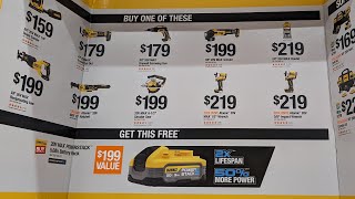 New DeWALT amp RIDGID Tool Savings at THE HOME DEPOT [upl. by Simsar108]