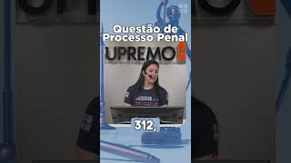 PROCESSO PENAL TREINAMENTO DE QUESTÕES processopenal prova direito concurso processo [upl. by Seniag591]