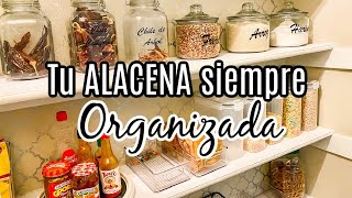 Como ORGANIZAR LA COCINA limpieza y Organización tu despensa en la cocina ideas de organización [upl. by Brieta233]