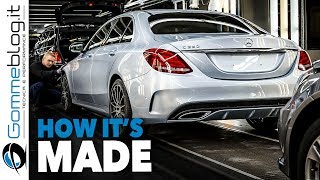 Mercedes CClass CAR FACTORY  HOW ITS MADE Assembly Production Line Manufacturing Making of [upl. by Hobie]