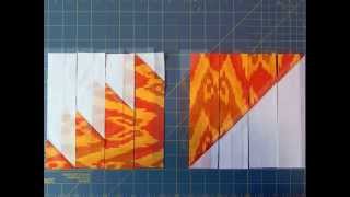 Delectable Mountain Quilt Block Layout [upl. by Joris]