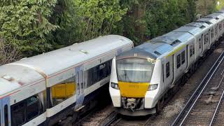 Thameslink Class 700 amp Southeastern Class 465 Trains at Shortlands Station [upl. by Acsisnarf]