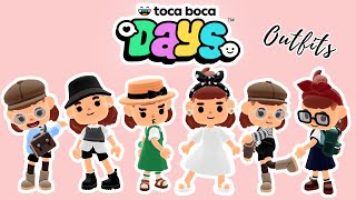 Toca Boca Days Outfit Ideas 👗👛👠🌱 [upl. by Duarte]