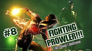 MILES VS PROWLER   Marvels SpiderMan Miles Morales  PC  GAMEPLAY  HINDI  PART 8 [upl. by Shorter]