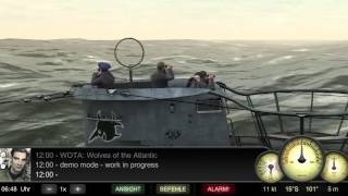 quotWOTA Wolves of the Atlantic  U 96quot for iOS iPhone  iPad UBoat Simulation  WIP Demo [upl. by Courtenay]