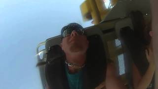 Nighthawk Rider Cam POV Carowinds 6222015 Gopro [upl. by Losyram]