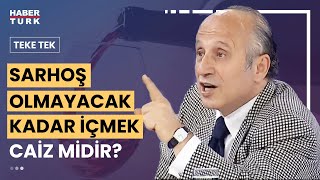 Alkol içmek haram değil mi Yaşar Nuri Öztürk yanıtladı  Teke Tek  7 Haziran 2009 [upl. by Aviv]