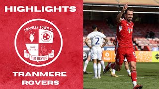 HIGHLIGHTS  Crawley Town vs Tranmere Rovers [upl. by Timmi428]