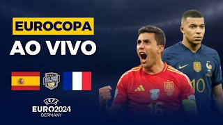 ESPANHA 2 X 1 FRANÇA AO VIVO  TRANSMISSÃO AO VIVO  SEMIFINAL UEFA EUROCOPA 2024  PÓS JOGO [upl. by Aimek971]