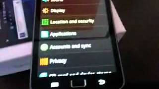 Samsung Galaxy S Wifi 50 [upl. by Aicinod]