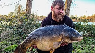 carp fishing Yateley pads lake March 2022 PB for one of the anglers 🙌🙌 [upl. by Romanas]