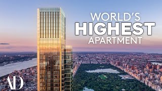 Inside The Worlds Highest Apartment  On The Market  Architectural Digest [upl. by Necaj]