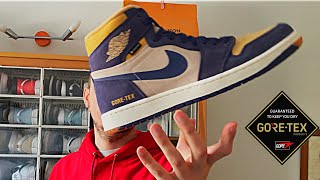 NO LAS COMPRES❌ REVIEW GORETEX JORDAN 1 HIGH SKY PURPLE [upl. by Daub733]