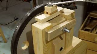 Bandsaw wheel mounts [upl. by Yearwood]