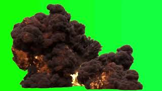 Green Screen Explosion Effects  Free to Use  Bubble Studios [upl. by Wira]