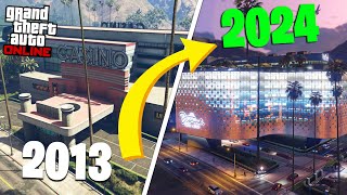 Old GTA Online vs Current GTA Online  2013 vs 2024 Map Changes Price Changes  More [upl. by Eladnwahs]