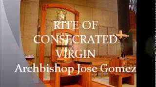 The Rite of Consecrated Virgin of Cristina H Garcia 2016 [upl. by Aretak507]