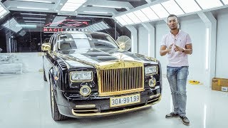 Khám phá Rolls Royce Phantom phiên bản Rồng Vàng độc nhất Việt Nam XEHAYVN [upl. by Ches]