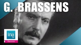 Georges Brassens quotLe 22 septembrequot live officiel  Archive INA [upl. by Adley847]