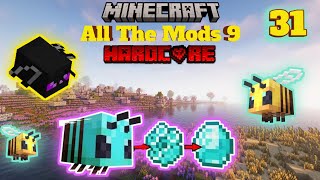 Draconic Bee Productive Bees All The Mods 9 Hardcore EP31 [upl. by Dorice]