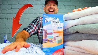 Ziploc Space Bags Organize your life [upl. by Yrrat]